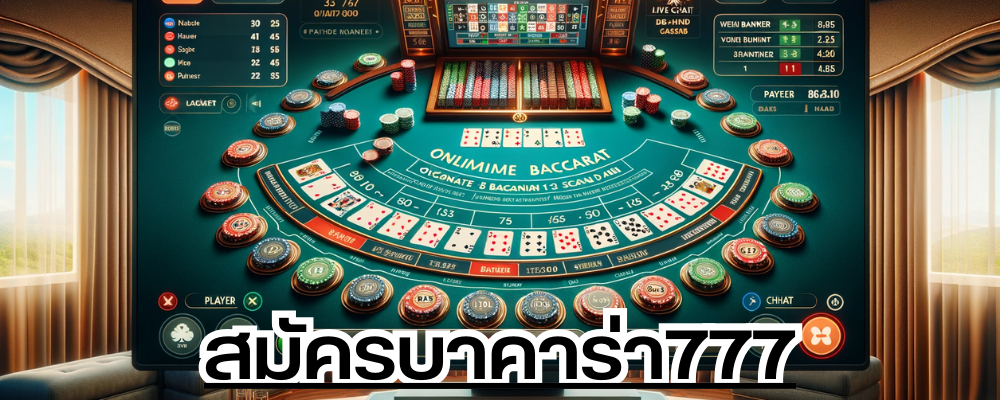 สมัครบาคาร่า777